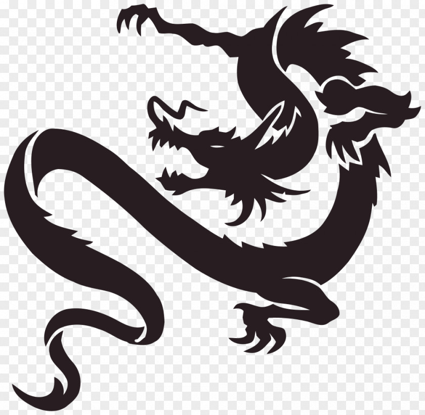 Dragon Chinese Japanese Fantasy Tattoo PNG