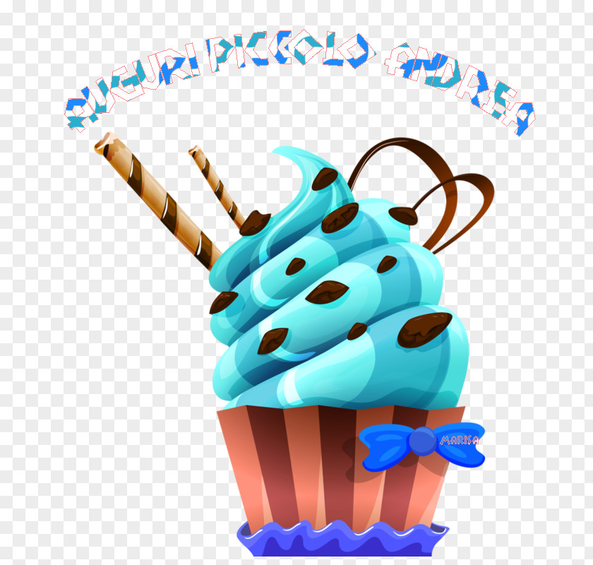 Ice Cream Cupcake Dessert PNG