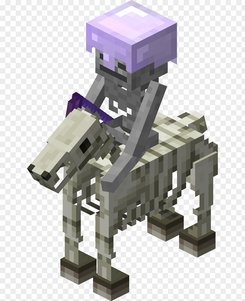 Minecraft: Pocket Edition Horse Skeleton Mob PNG