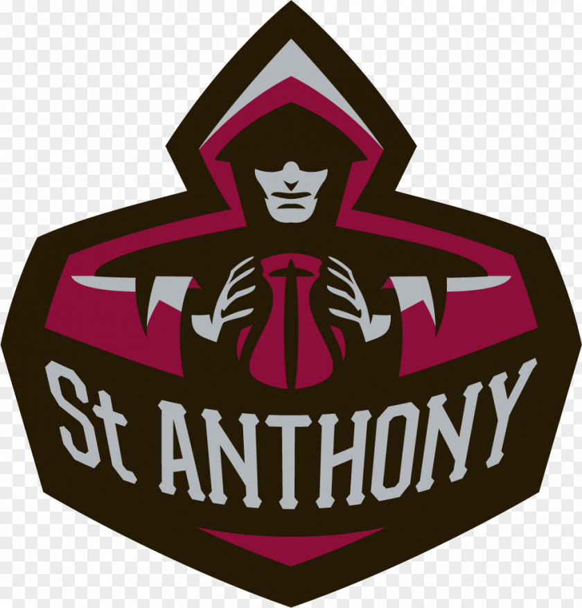 Saint AntHony Logo Brand Font PNG