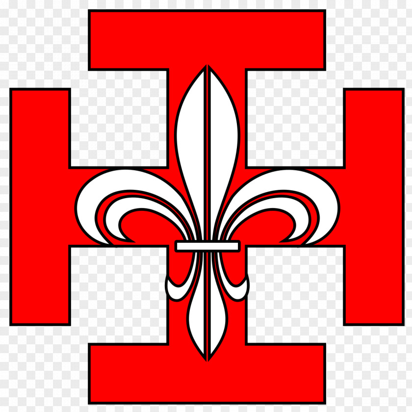 Croix Rouge Cross Potent Clip Art Scouting World Scout Emblem PNG