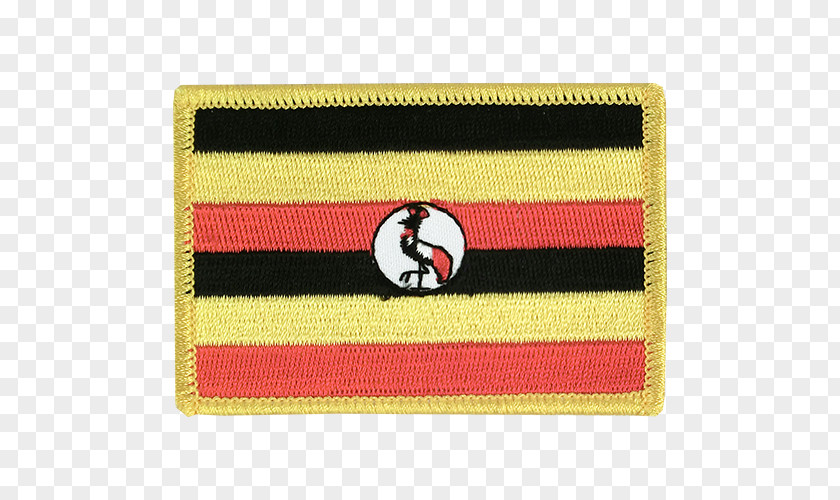 Flag Of Uganda Fahne Patch PNG