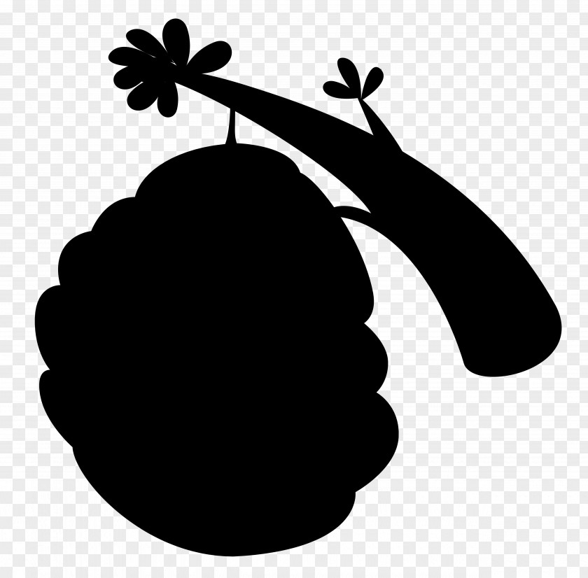 Fruit Flowering Plant Clip Art Silhouette PNG