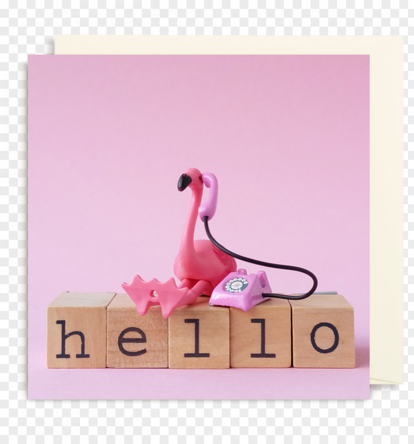 Gift Greeting & Note Cards Easter Flamingo PNG