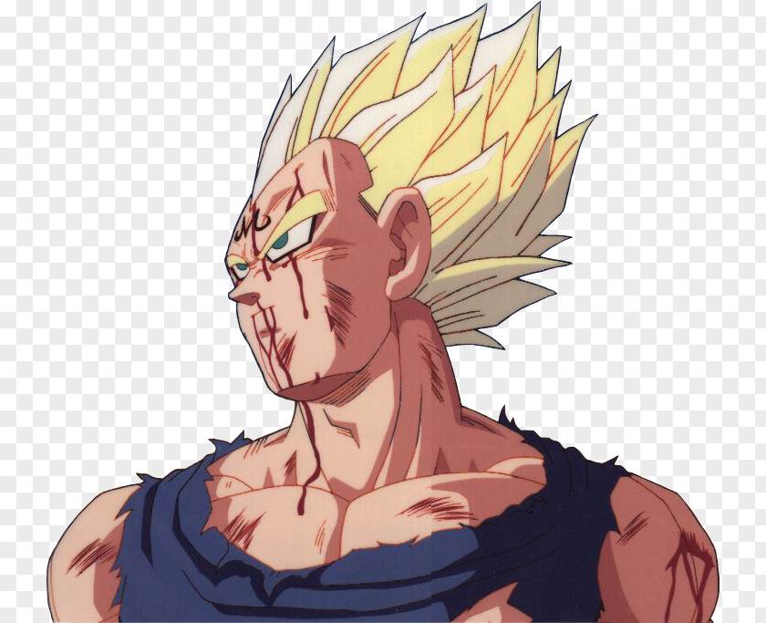 Goku King Vegeta Majin Buu Gohan PNG