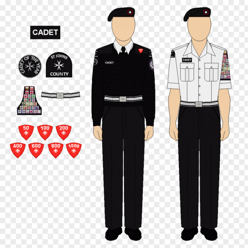 Military Uniform Police Officer St John Ambulance PNG