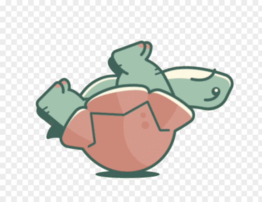Painted Turtle Animation Illustration PNG