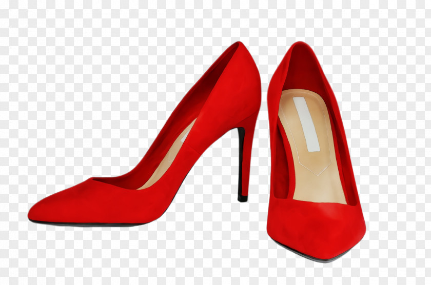 Suede Bridal Shoe Footwear High Heels Red Court Basic Pump PNG