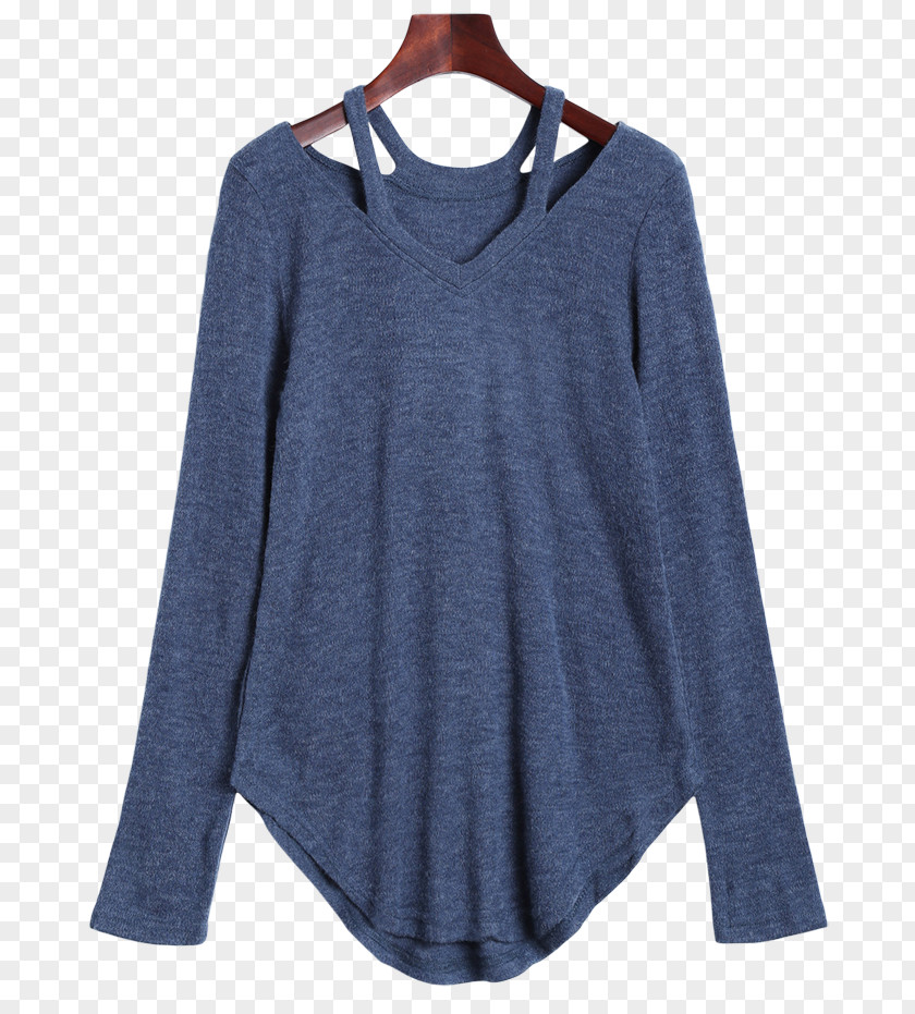 T-shirt Sweater Sleeve Neckline Cardigan PNG