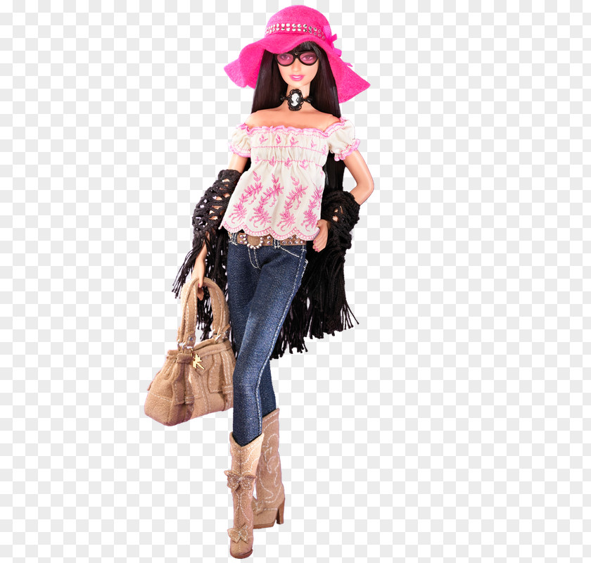 Barbie Anna Sui Boho Doll And Ken As Arwen Aragorn In The Lord Of Rings Designer Boho-chic PNG