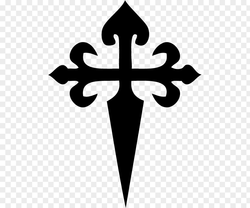 Christian Cross Of Saint James Camino De Santiago Cathedral Compostela Maltese PNG