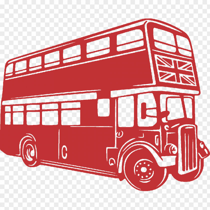 English Wordart Double-decker Bus London Clip Art School PNG