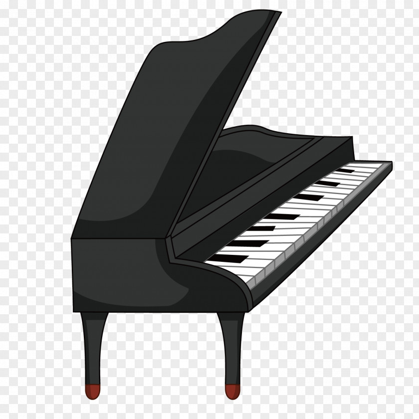 Exquisite Piano Digital Electric Musical Keyboard PNG
