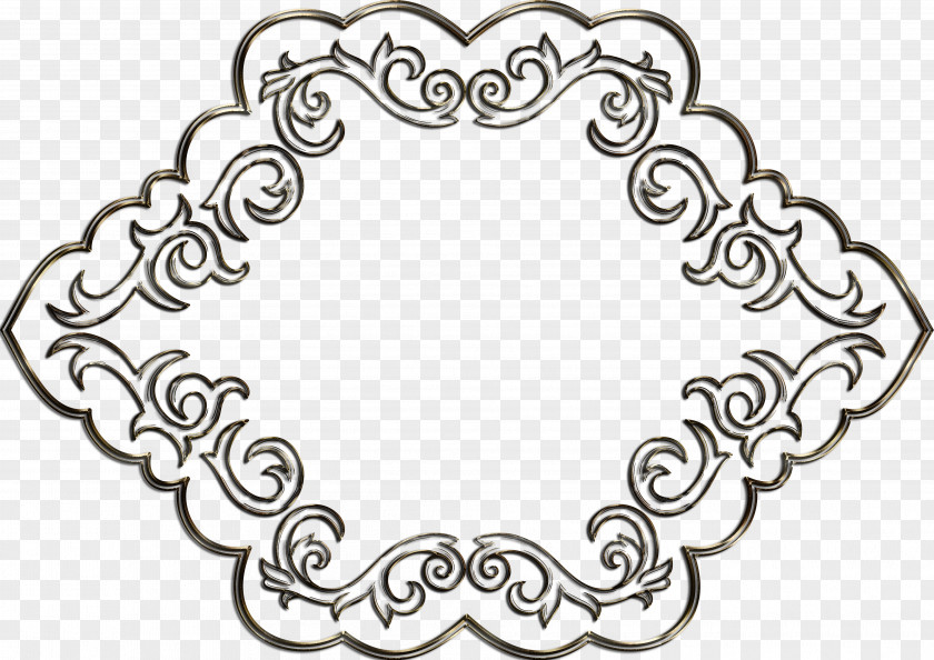 Golden Frame Blog Line Art Gold Clip PNG