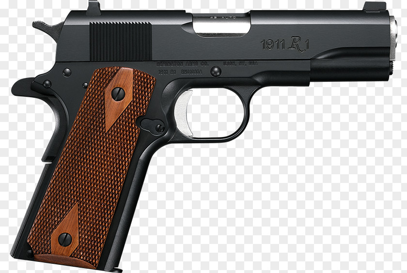 Handgun Remington 1911 R1 .45 ACP M1911 Pistol Firearm Semi-automatic PNG