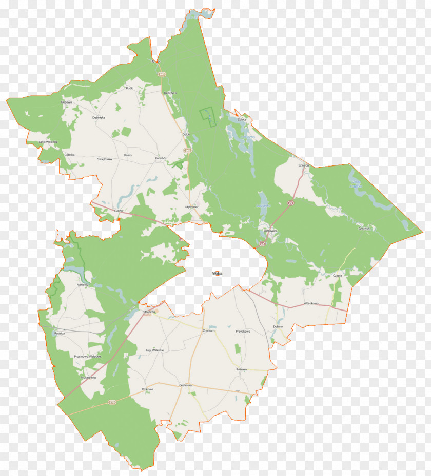Maps Golce, West Pomeranian Voivodeship Dobrzyca, Wałcz County Rudki, Szwecja PNG