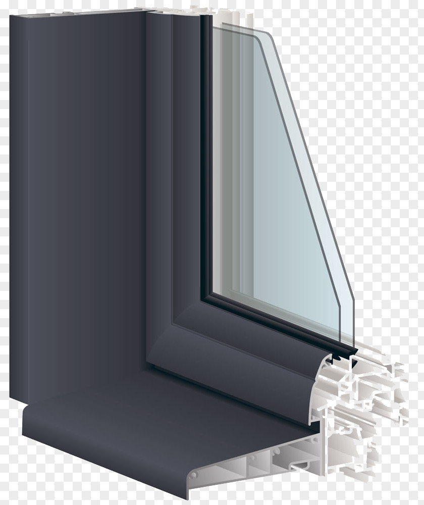 Aluminum Window Angle High-definition Deduction Material Polyvinyl Chloride Door Aluminium Insulated Glazing PNG