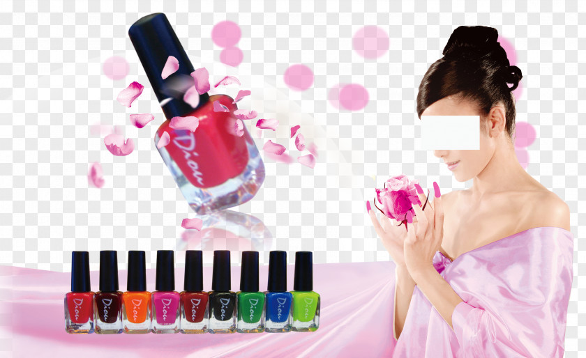 Beauty Nail Fashion Polish Art PNG