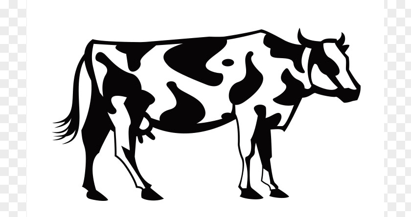 Cartoon Cow Cattle Clip Art Vector Graphics Image PNG