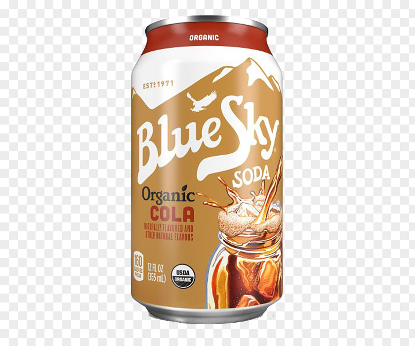Coca Cola Fizzy Drinks Blue Sky Beverage Company Root Beer Italian Soda PNG