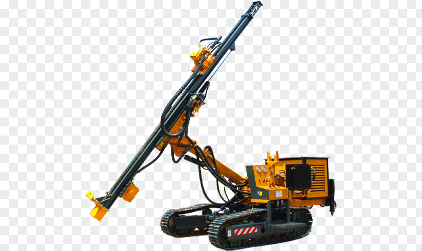 Crane Machine Drilling Rig Augers Mining And Blasting PNG
