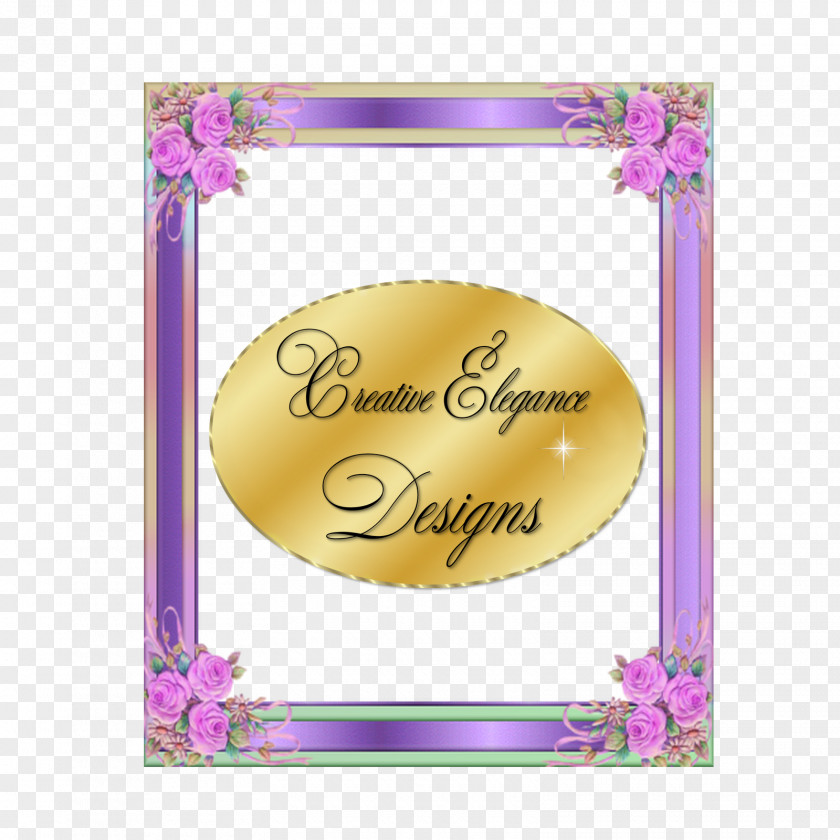 Design Picture Frames Floral Greeting & Note Cards PNG