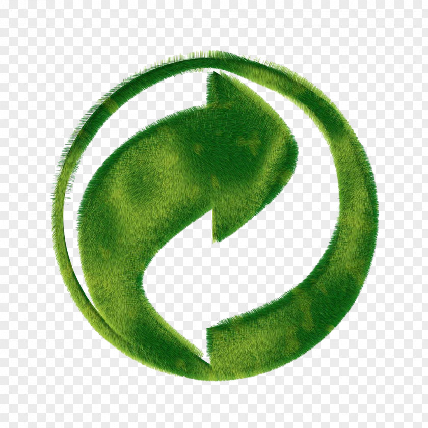 Green Arrow Paper Recycling Symbol Reuse PNG