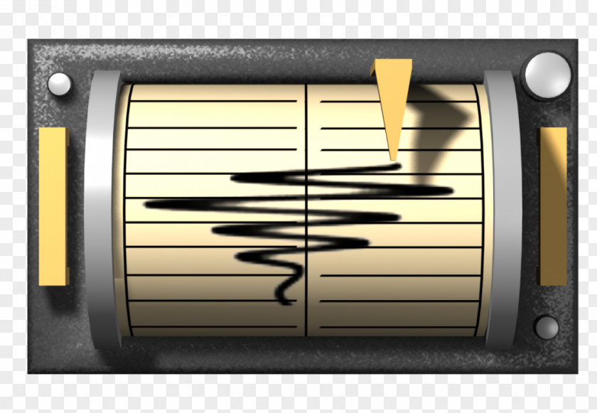 Just Another Earthquake San Andreas Fault Seismometer Seismogram PNG