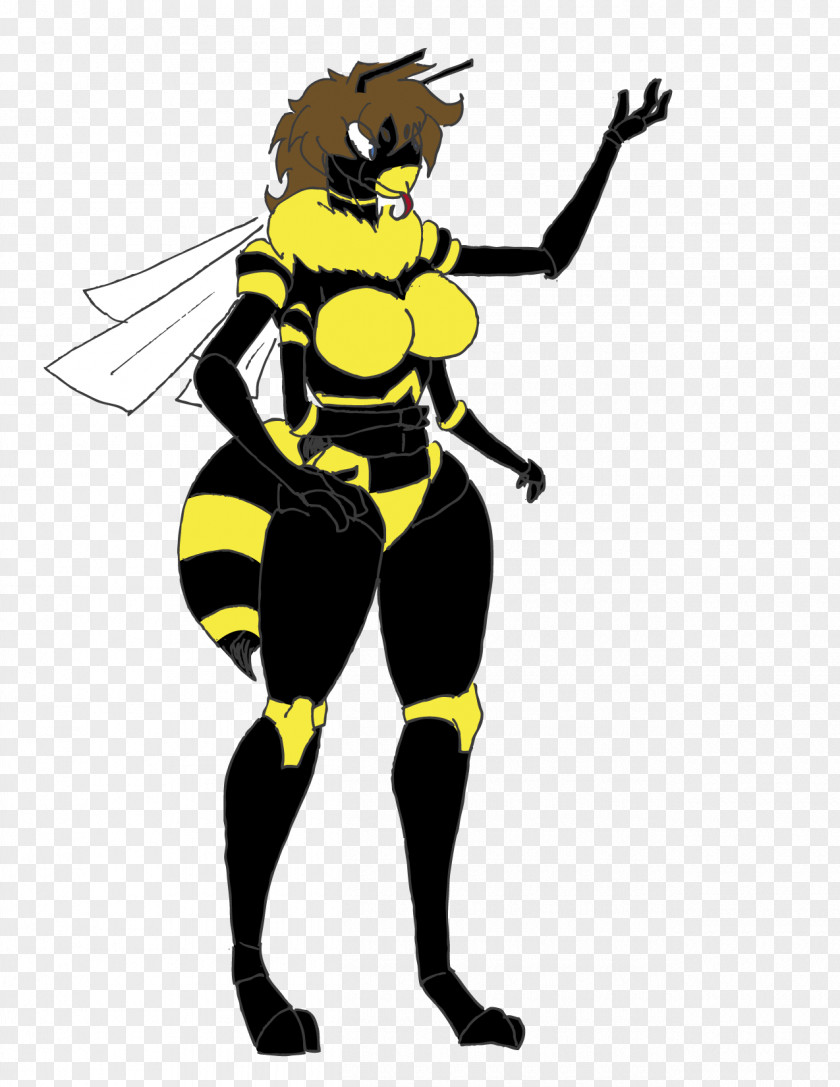 Bee Honey Wasp Illustration Costume PNG