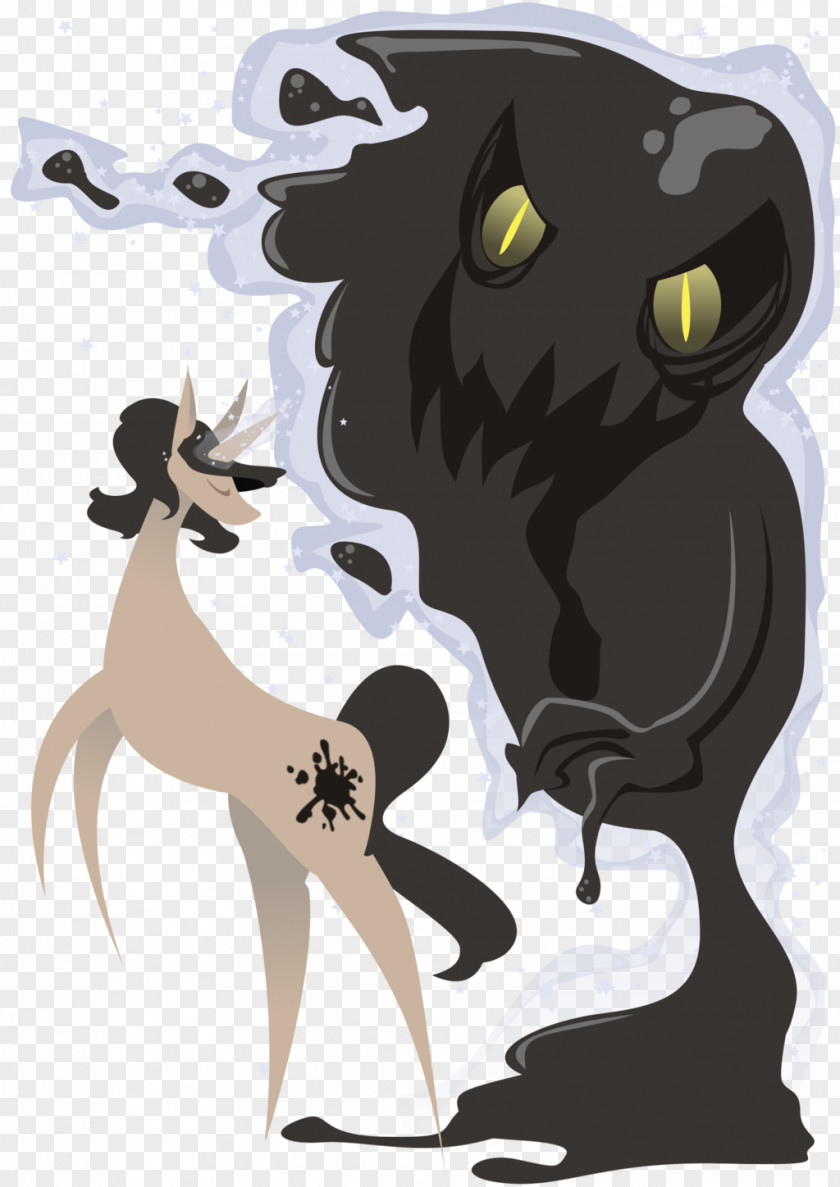 Cartoon Ink Horse Dog Cat Canidae PNG