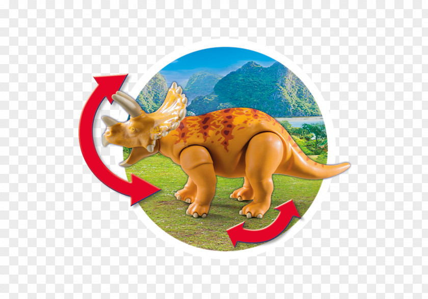 Dinosaur Playmobil Triceratops Off-road Vehicle Jeep PNG