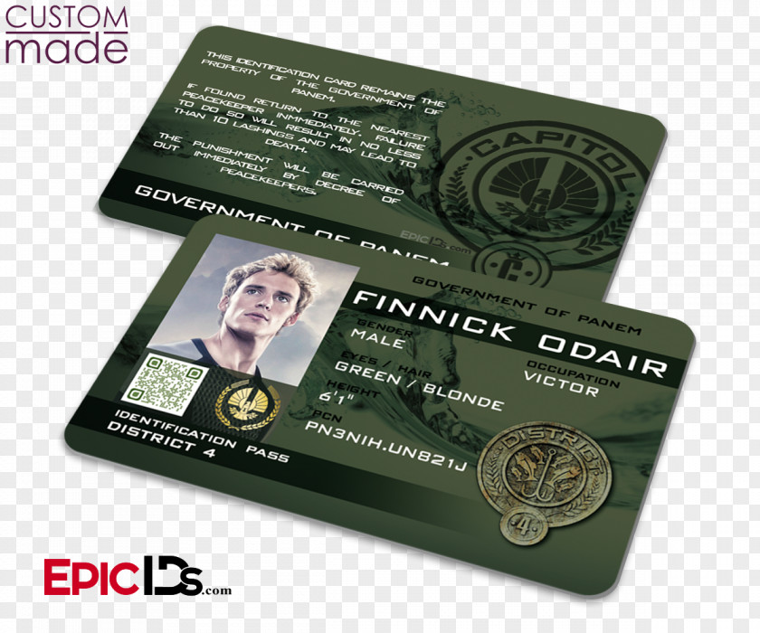 Finnick Odair Glimmer Tribute Boy District 3 Fictional World Of The Hunger Games PNG