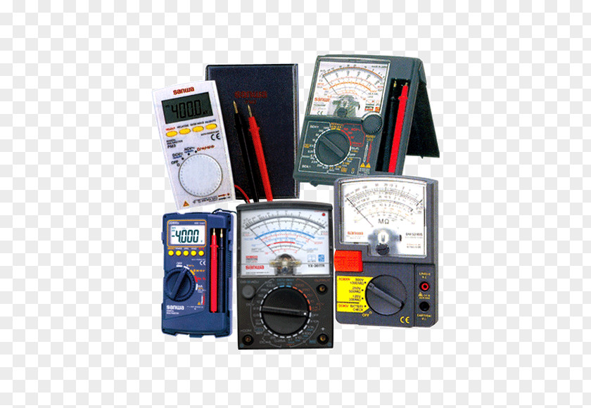 Tranformer Electronics Multimeter Sanwa Electric Instrument Co., Ltd. Analog Signal Capacitance PNG
