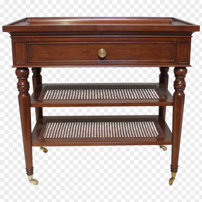 Bedside Table Tables Chiffonier Drawer Wood Stain PNG