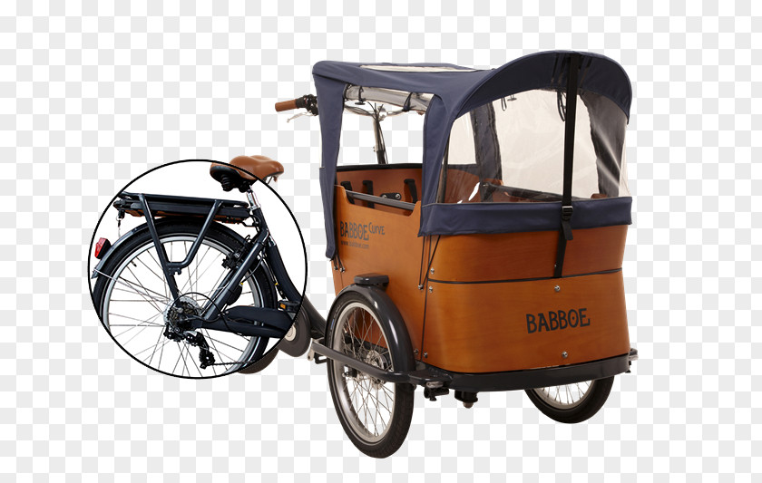 Bicycle Freight Babboe Bakfiets Electric PNG