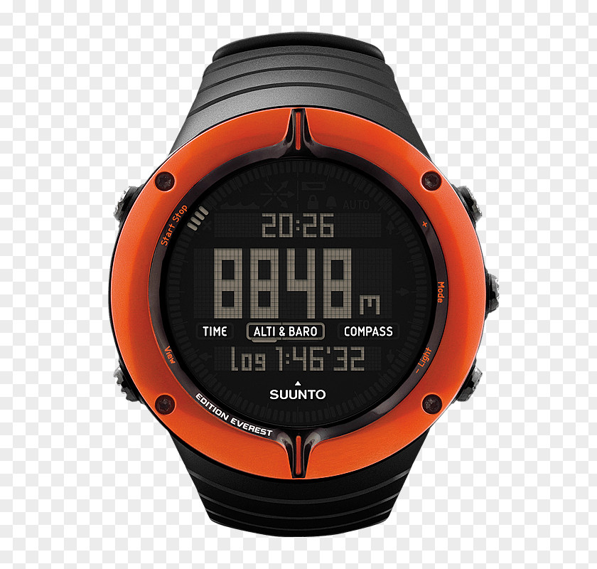 Extreme Sports Watch Suunto Oy Core Alu Mount Everest PNG