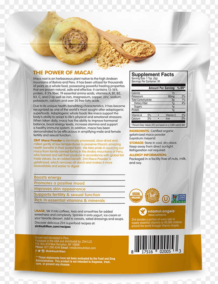 Health Superfood Maca Nutrient Organic Food PNG