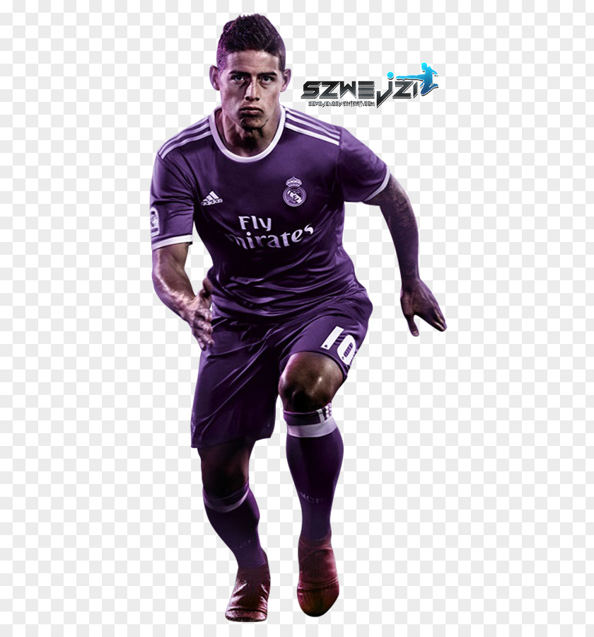 James Rodriguez Protective Gear In Sports Team Sport T-shirt PNG