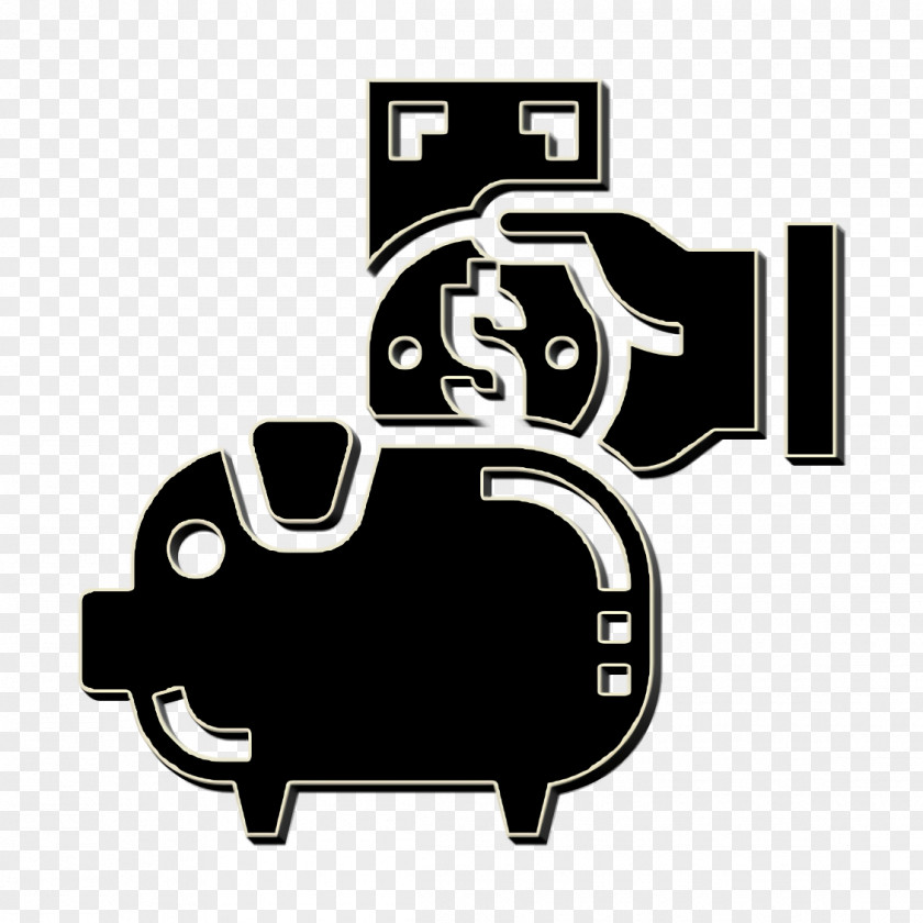 Piggy Bank Icon Business And Finance Saving Investment PNG