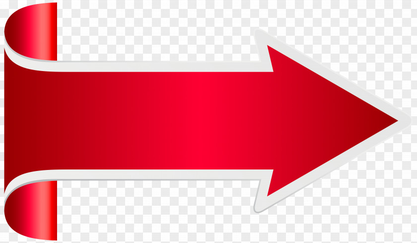 Red Arrow Clip Art Transparent Image Icon PNG