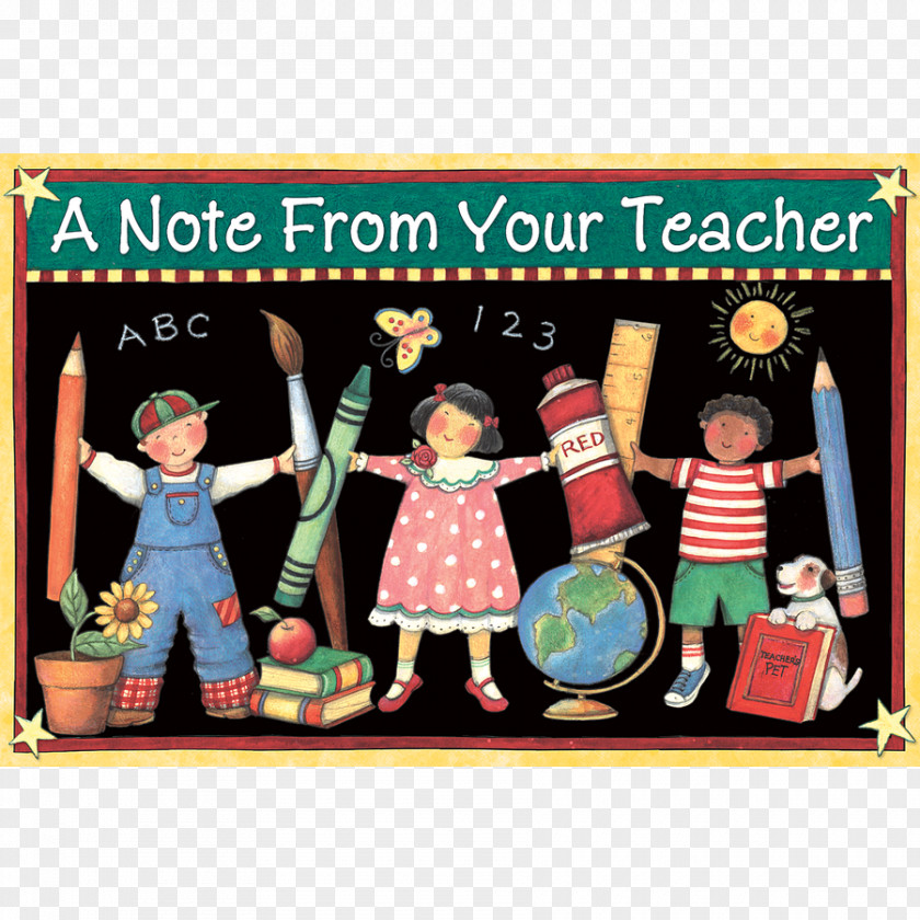 Teacher A Note From Your Education School Classroom PNG