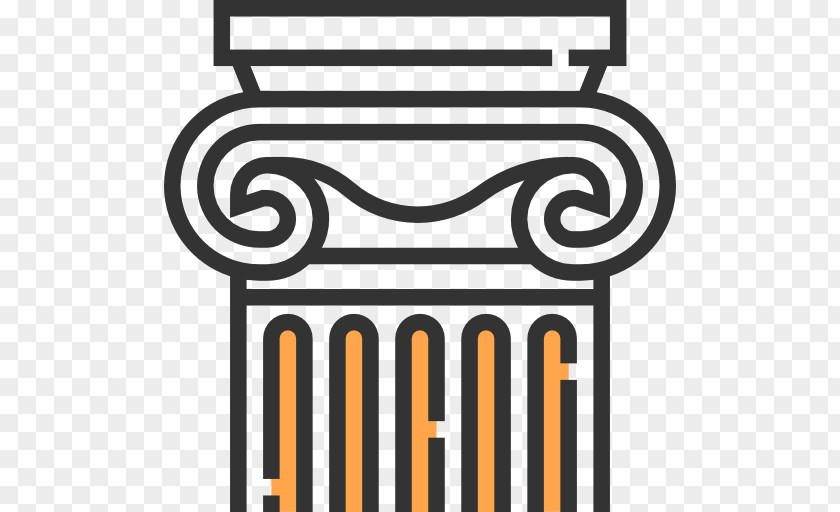 Greek Architectural Pillars Decorated Background PNG