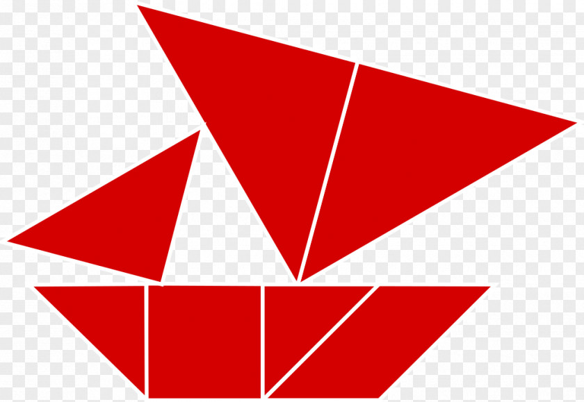 Triangle Tangram Wikimedia Commons PNG