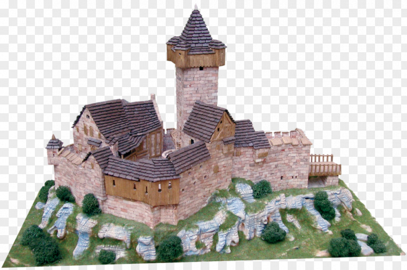 Castle Falkenstein Obervellach HO Scale PNG
