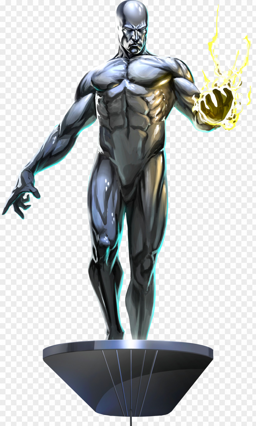 Silver Surfer Marvel Puzzle Quest Blade Amadeus Cho Mister Fantastic PNG