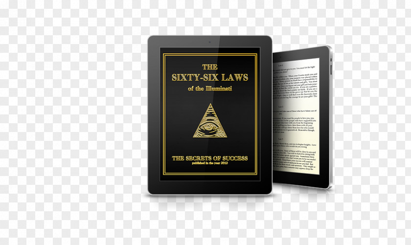 The 66 Laws Of Illuminati: Secrets Success E-book Author PNG