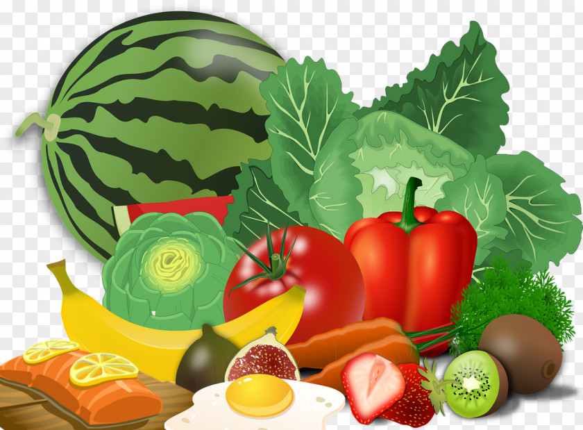 Vegetable Fruit Raw Foodism Junk Food Vegetarian Cuisine PNG