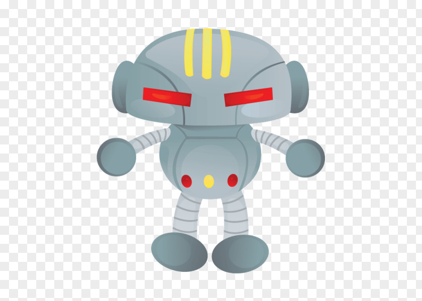 Angry Child Robot Figurine PNG