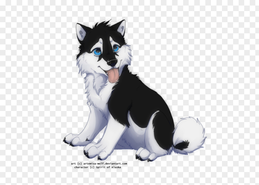 Cartoon Husky Siberian Puppy Whiskers Drawing DeviantArt PNG