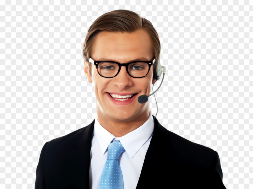 Job Smile Glasses PNG